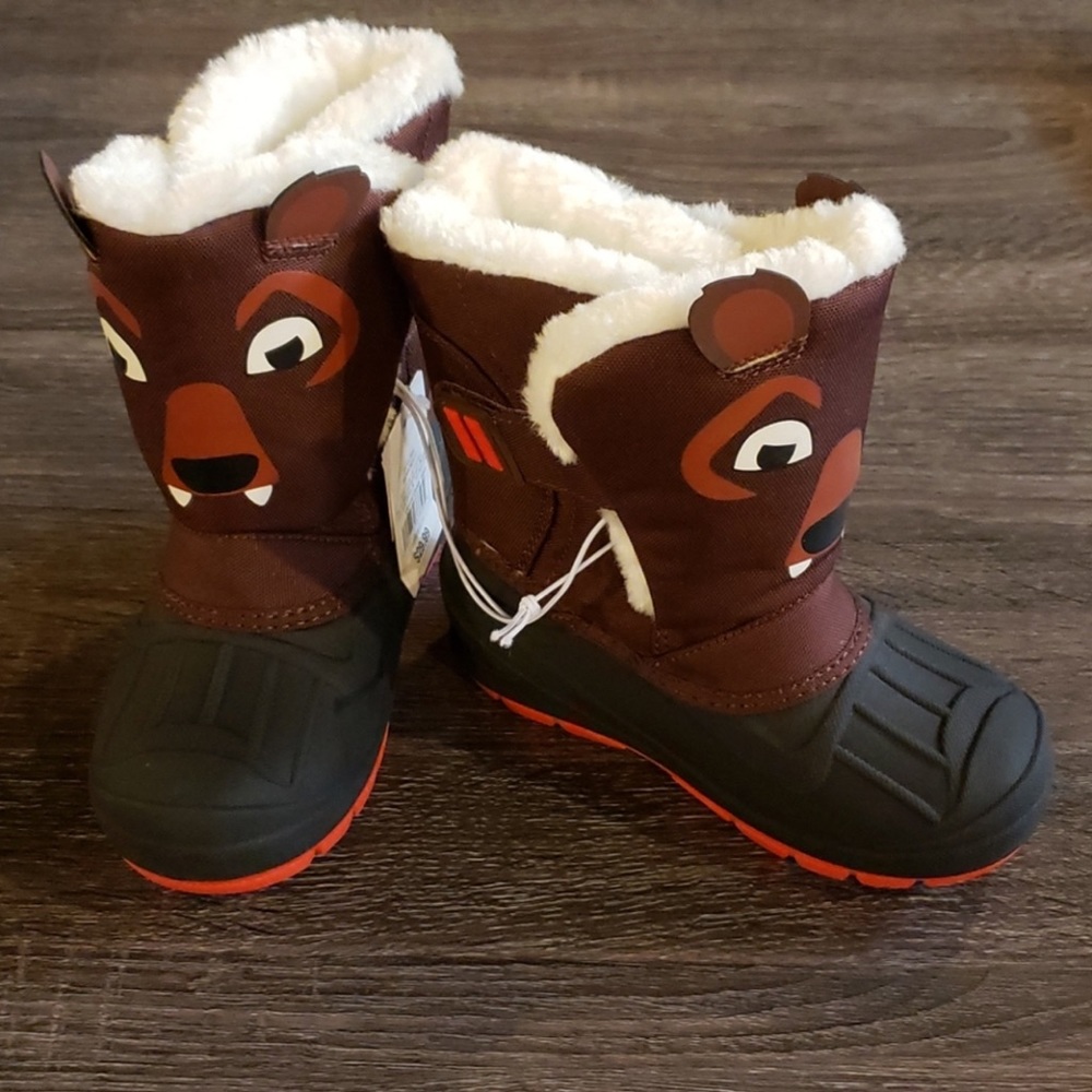 NEW! Huxley Brown Bear Winter Boots size 12